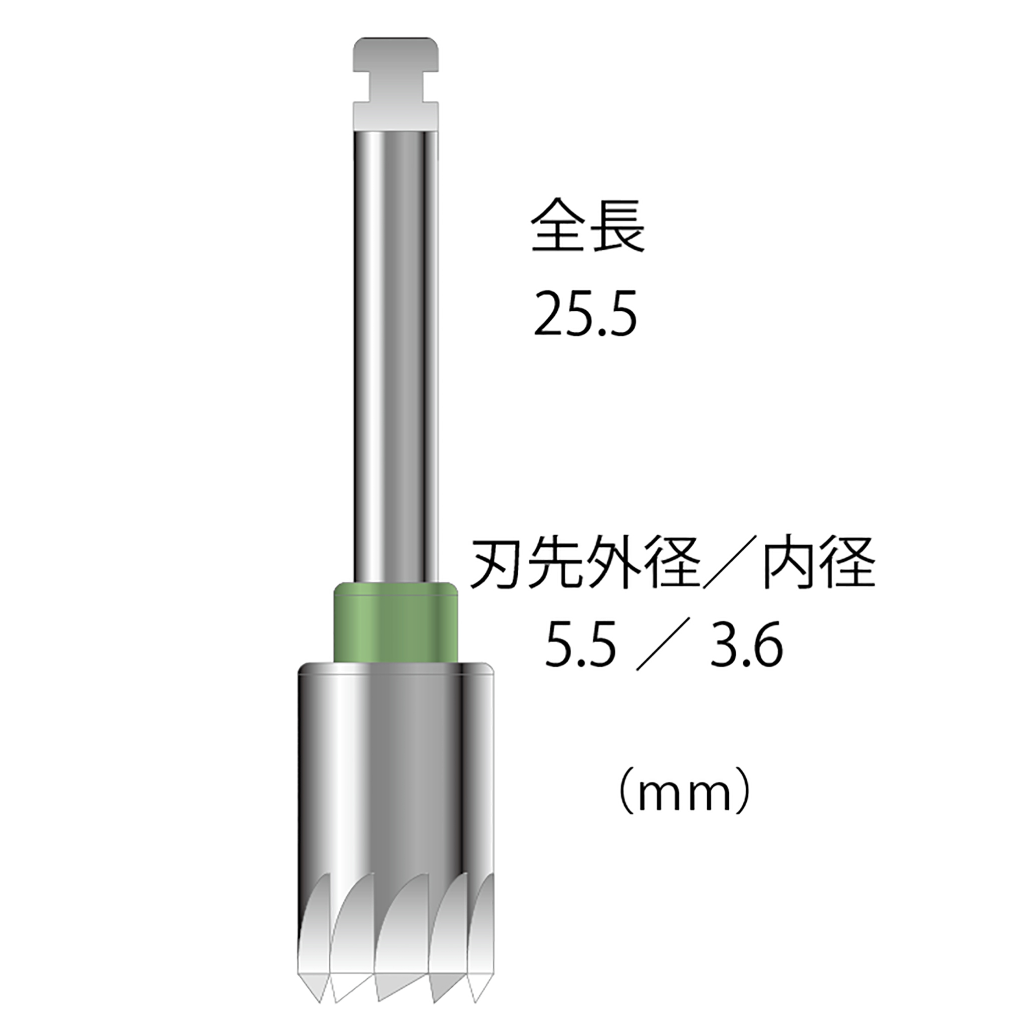 ボーンプロファイルドリル 3.7S