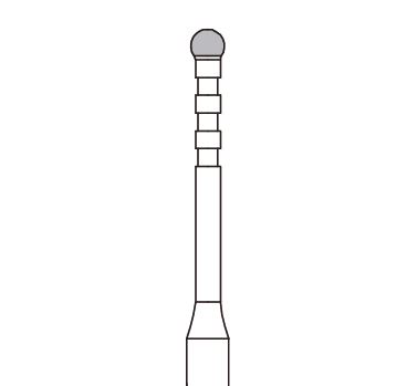 MEISデグラニュレーションバー φ2.5mm (2イリ) 