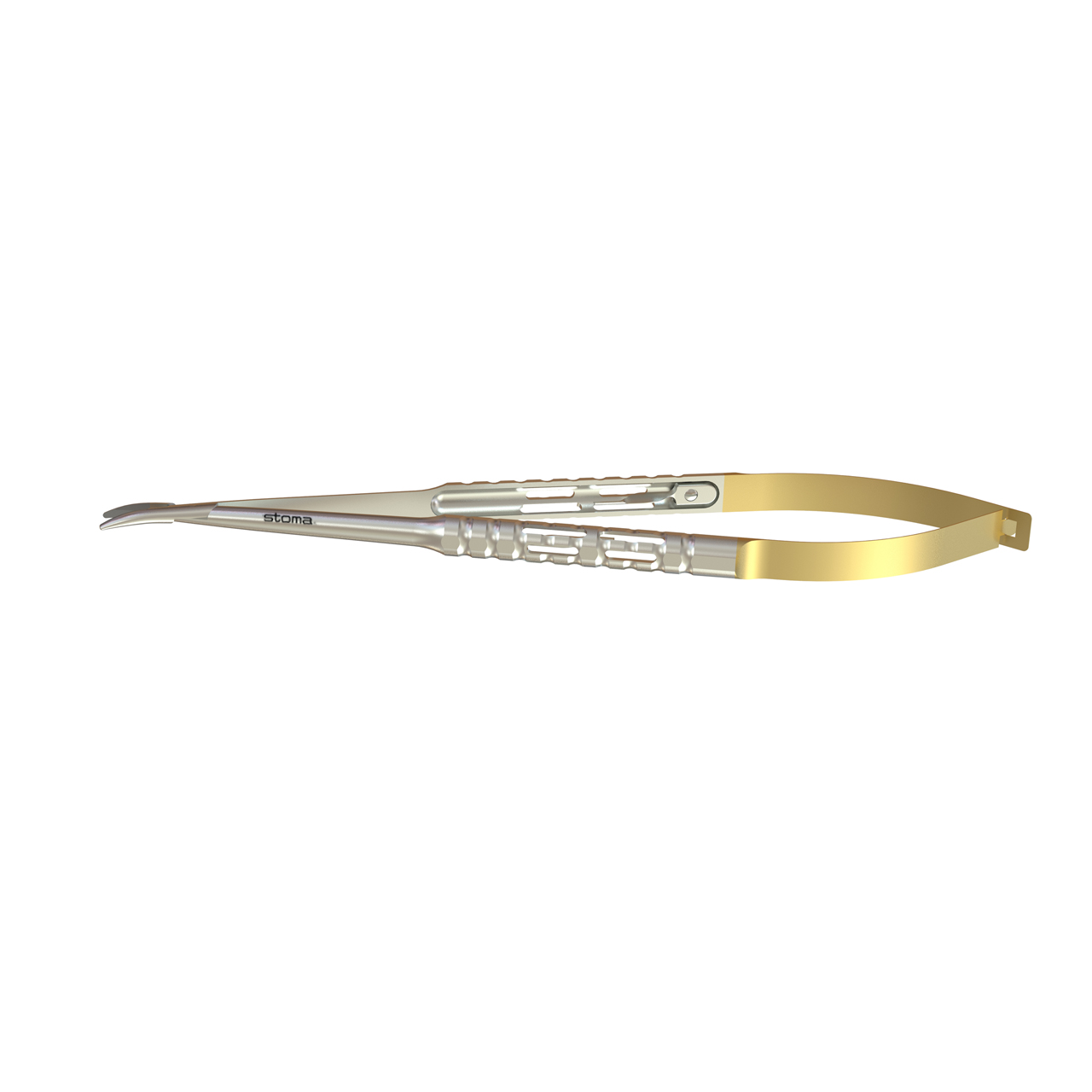 バラッケルニードルホルダー曲1.2mm18cmTC J-Spec